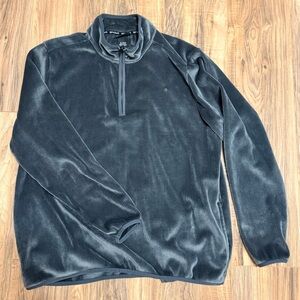 Spyder Men's Dark Gray 1/4 Zip XL